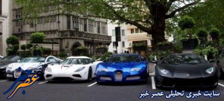 - خشم اهالی لندن از ویراژ خودروهای لوکس ثروتمندان عرب