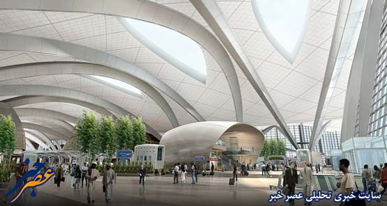 - رونمایی از فرودگاه جدید و عجیب ابوظبی +تصاویر