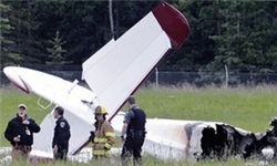 سقوط هواپیمای آمریکایی ۱۰ نفر را به کام مرگ کشاند