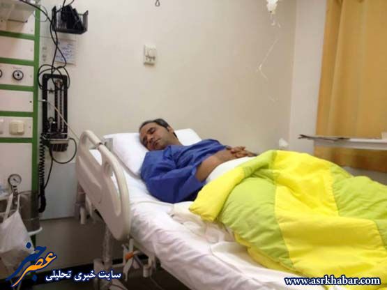 شهرام شکوهی در بیمارستان بستری شد+تصویر