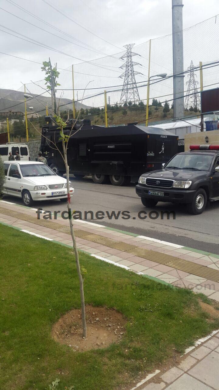 خودروی جدید پلیس ضدشورش برای تجمع مقابل سفارت عربستان /عکس