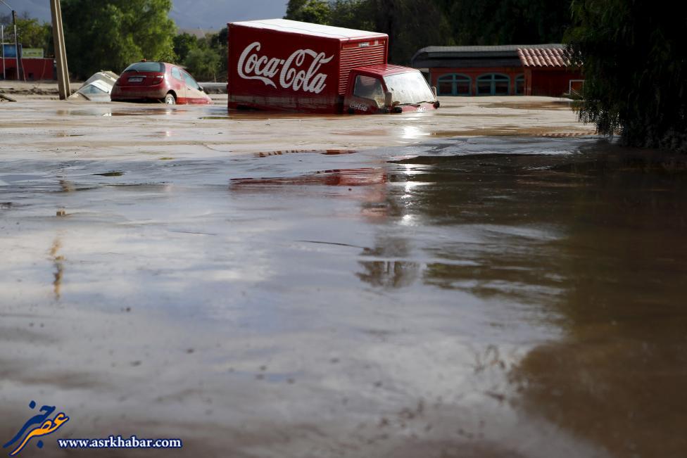 کوکاکولا غرق شد (عکس)