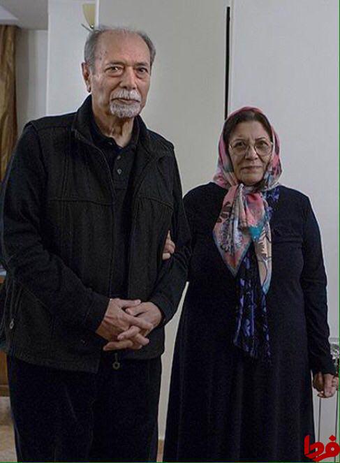 عکس: استاد علي نصيريان و همسرشان