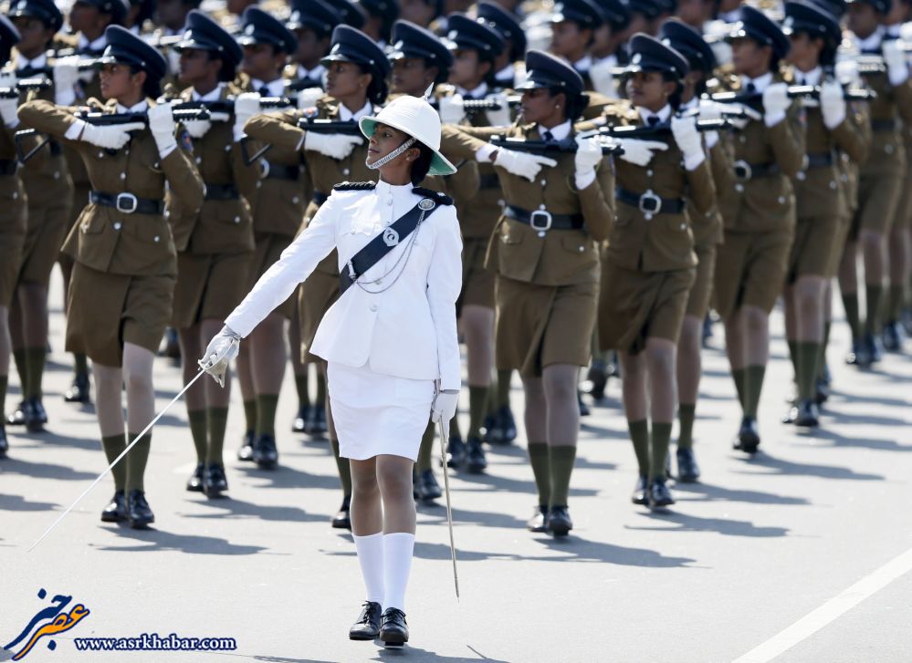 پلیس زن سریلانکا (عکس)