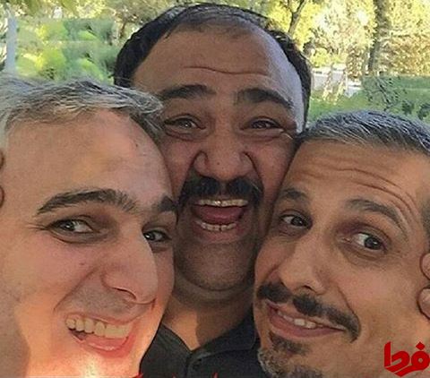 عکس: سلفی عجیب سه بازیگر طنز معروف!