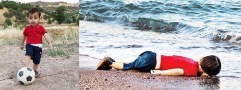 خاک‌سپاری کودک سوری(+عكس)