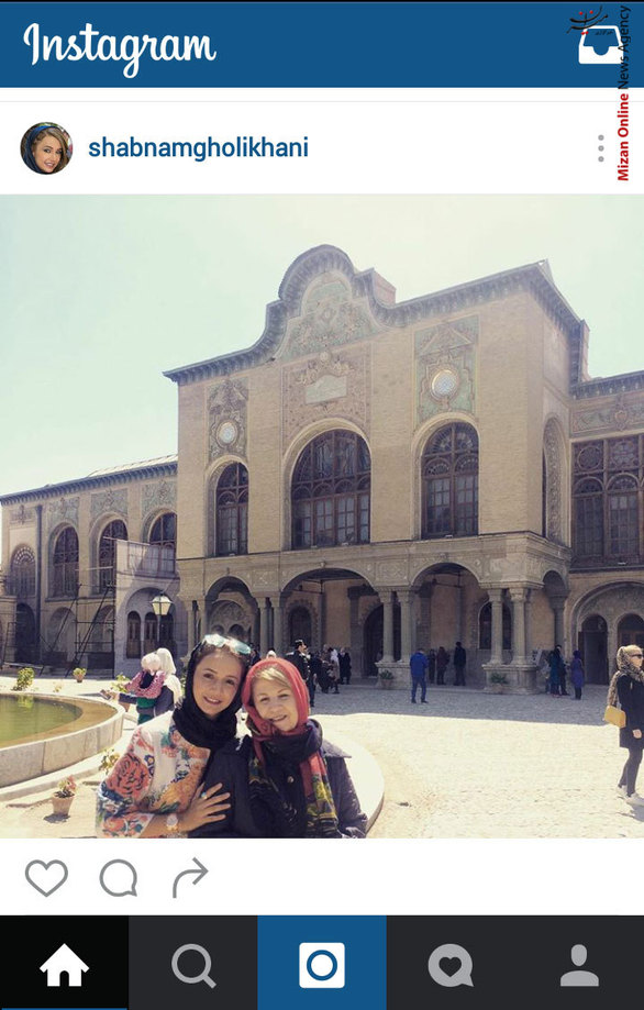 عکس: شبنم قلی خانی و مادرش در حال تهران گردی
