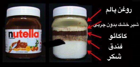 تصويرى كه با ديدنش ديگر لب به «نوتلا» نمى‌زنيد! +عکس