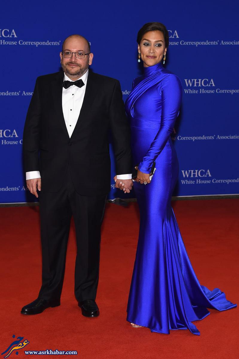 عکس: جیسون رضاییان و همسرش در شام کاخ سفید