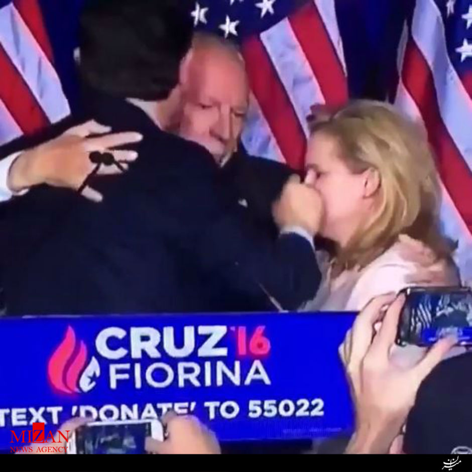 مشت «تد کروز» بر دهان همسرش سوژه شد! +عکس