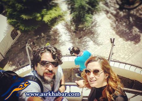 سلفی بازیگر مرد با بازیگر زن لبنانی ! (عکس) سلفی بازیگر مرد با بازیگر زن لبنانی ! (عکس)