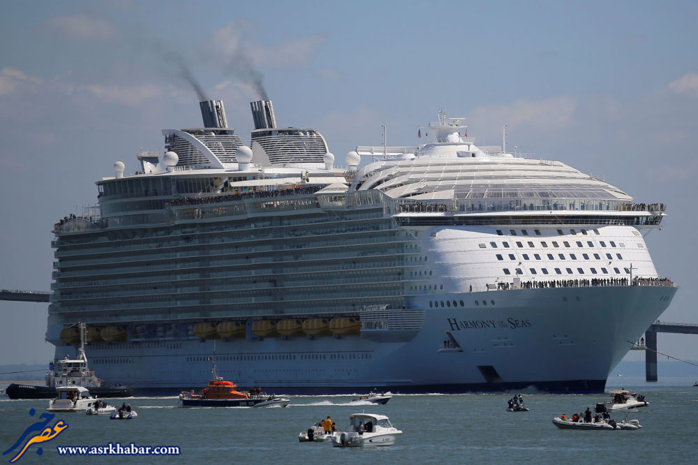 بزرگترین کشتی تفریحی جهان (+عکس)