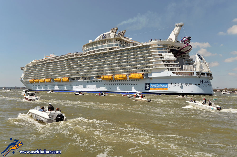 بزرگترین کشتی تفریحی جهان (+عکس)