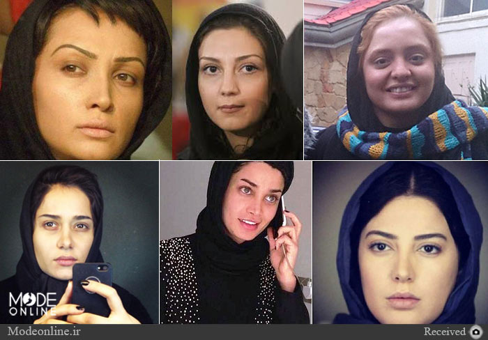 عکس های بدون آرایش بازیگران معروف ایرانی