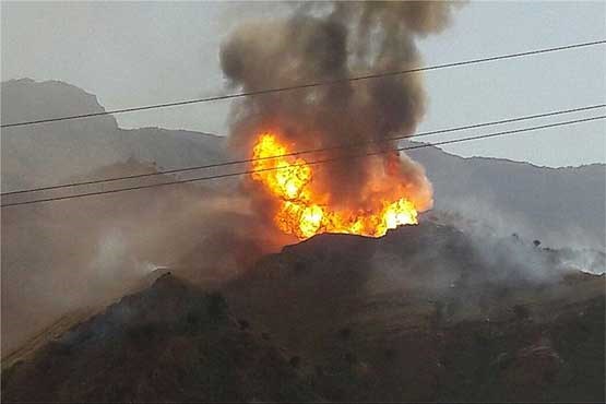 آتشسوزی در خط لوله پتروشیمی پلدختر(تصاویر) آتشسوزی در خط لوله پتروشیمی پلدختر(تصاویر)