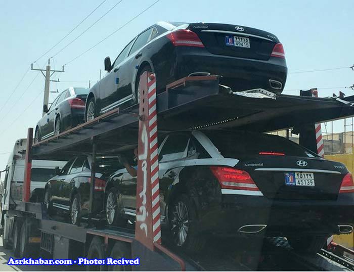 لوکس ترین ماشین کره در ایران (عکس)