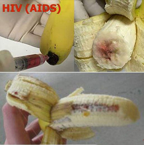 صادرات ایدز از آمریکا با طعم موز! (عکس)
