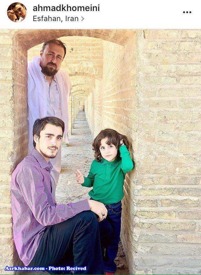 سفر خانوادگی نواده های امام خمینی به اصفهان(عکس)