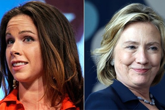 حمایت دختر بوش از هیلاری کلینتون +عکس