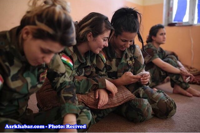 موبايل بازي زنان پيشمرگه كردستان (عكس)