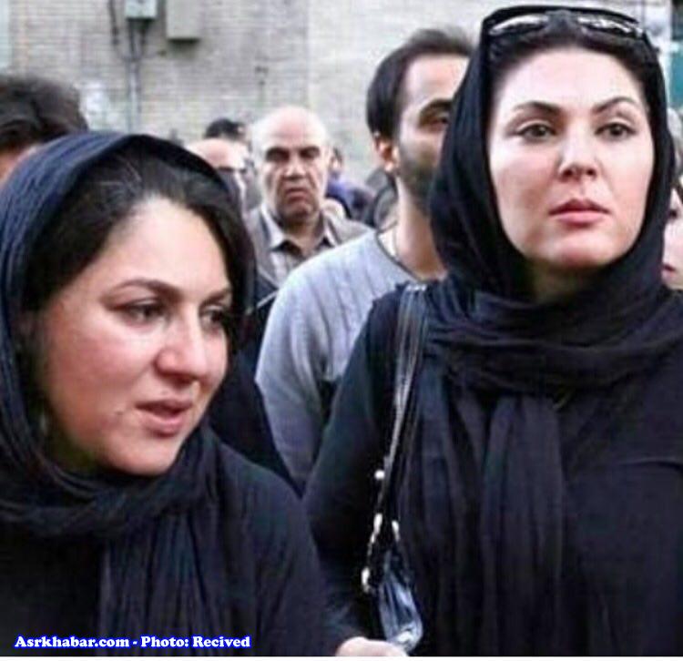 خواهران بازیگر ایرانی عزادارشدند(عکس)