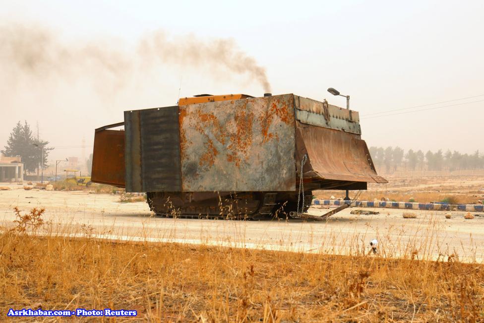 ماشین جنگی عجیب داعش (عکس)