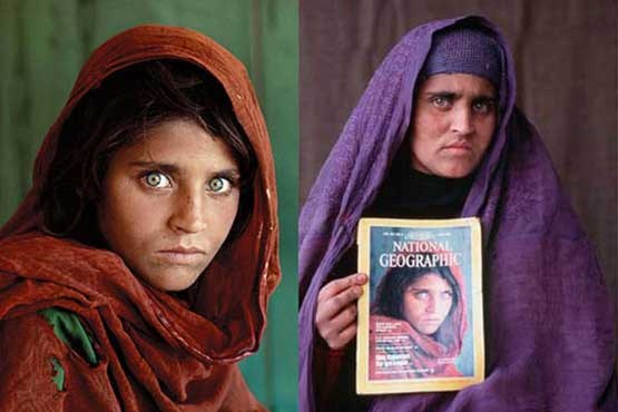 بازداشت «دختر افغان نشنال جئوگرافیک» در پاکستان (+عکس)