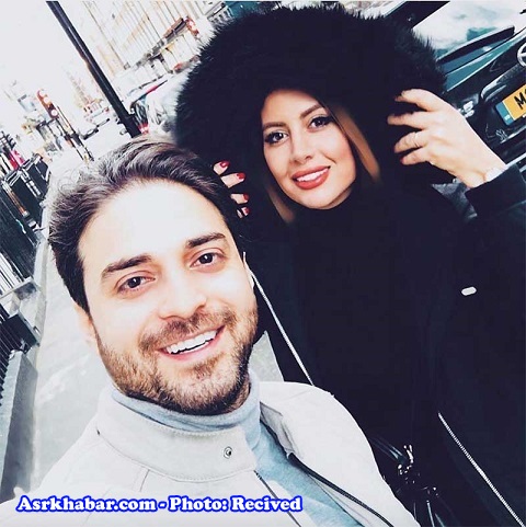 بابک جهانبخش و همسرش در لندن! (+عکس)