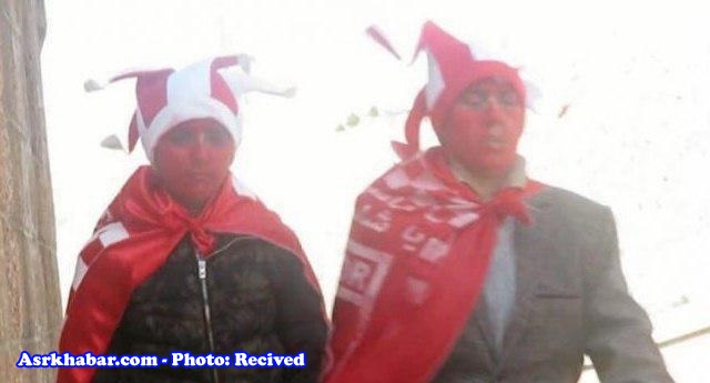 دو دختری که با پوشش پسرانه وارد ورزشگاه تبریز شدند! (+عکس)
