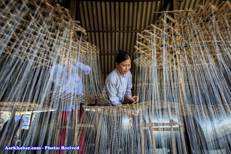 کارگران کارخانه آبنبات‌ سازی ویتنام (عکس)