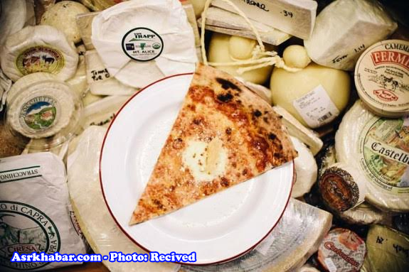 پیتزایی که از 110 پنیر مختلف درست شده (عکس)