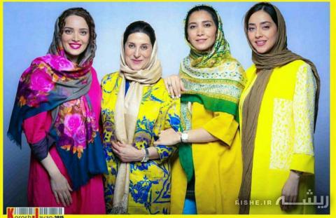 مانتوهای متفاوت سوپر استارهای زن ایرانی (عكس)