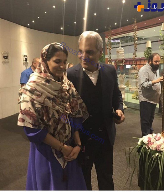 مهران مدیری و دخترش در یک مهمانی (+عکس)