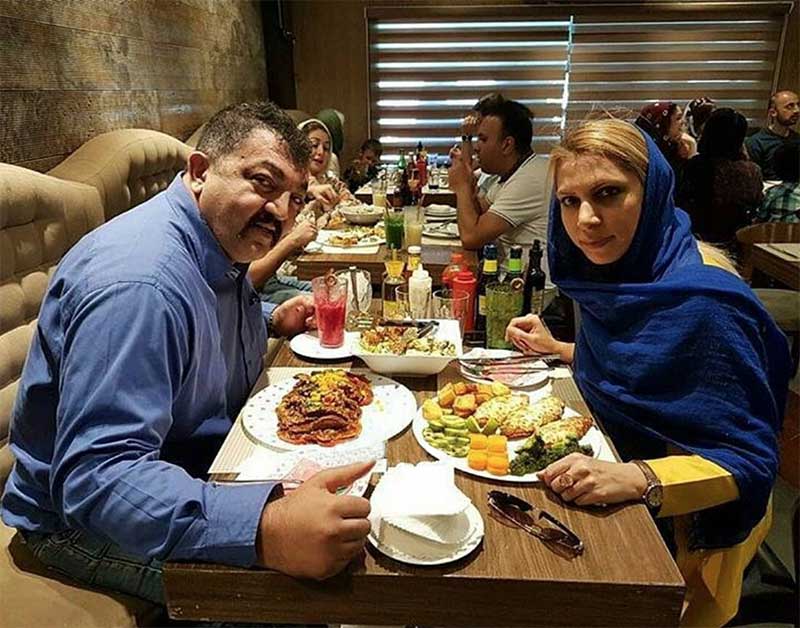 بادیگارد جنیفر لوپز به همراه همسرش در تهران! (عکس)