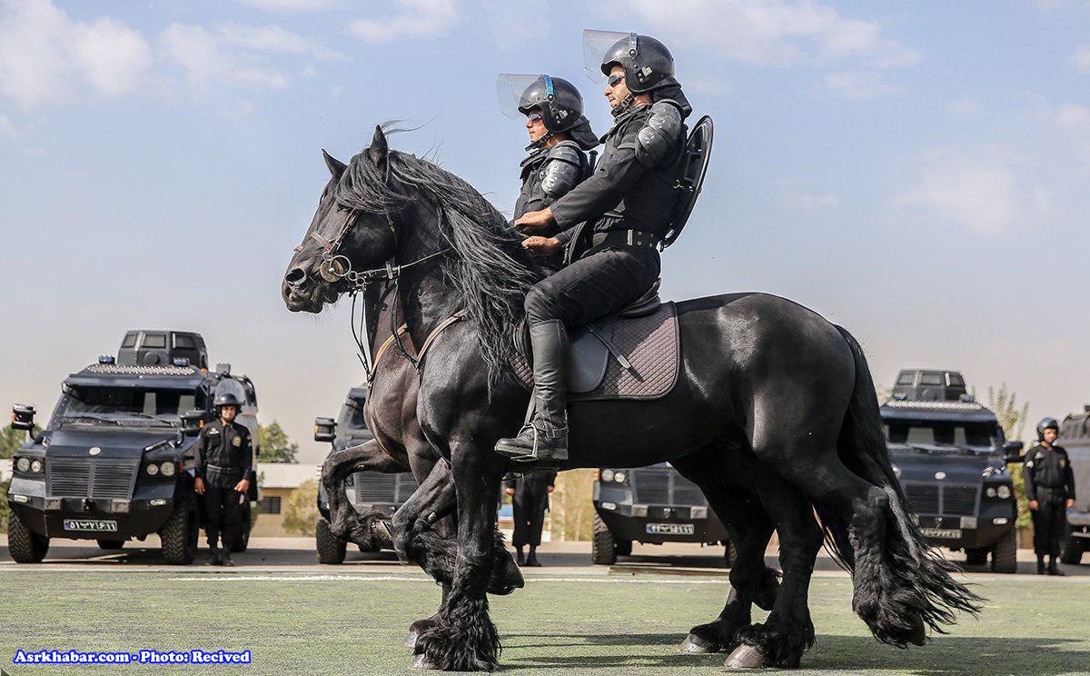 پلیس های اسب سوار ایران! (+عکس)