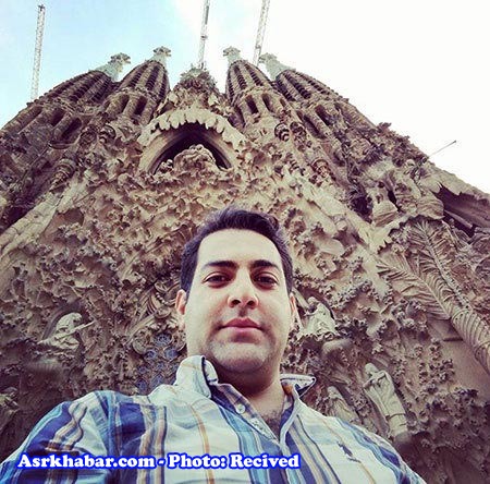 خوشگذرانی مجری معروف تلویزیون در بارسلون (+عکس)