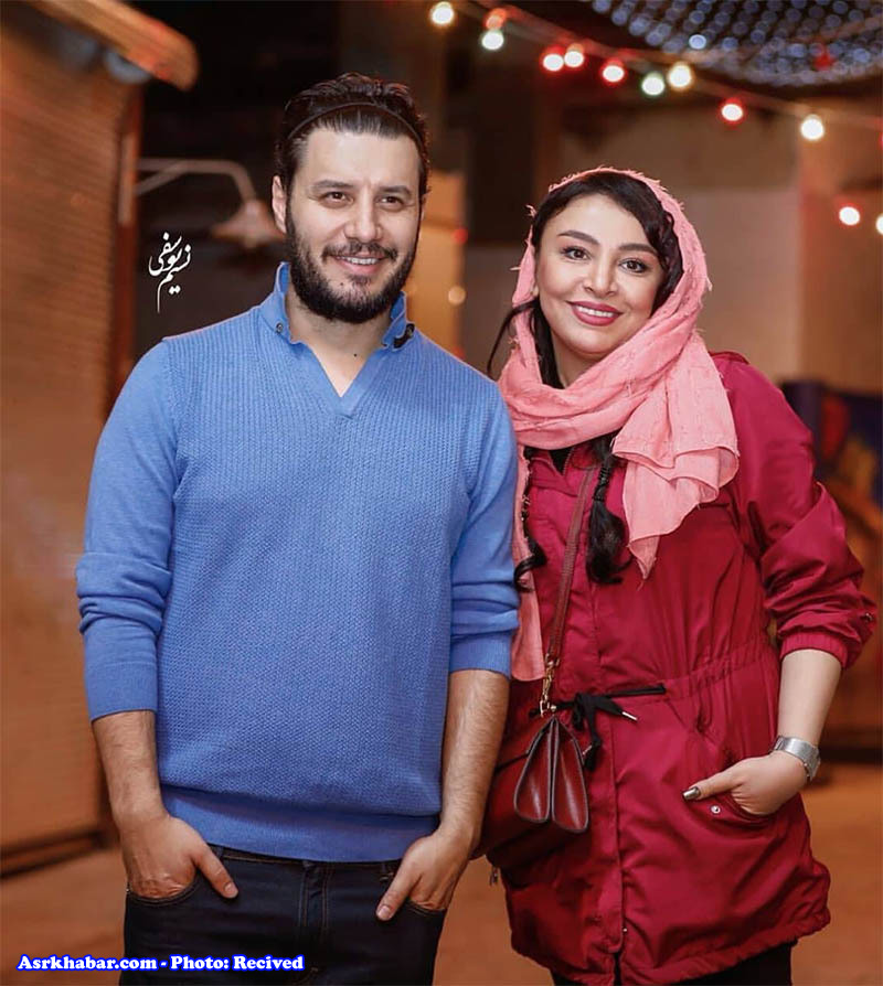 جواد عزتی و همسرش در یک مراسم (+عکس)