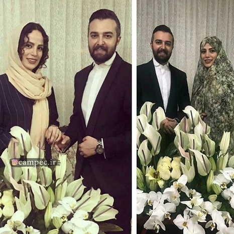 ازدواج مجری معروف تلویزیون با خانم بازیگر! (+عکس)