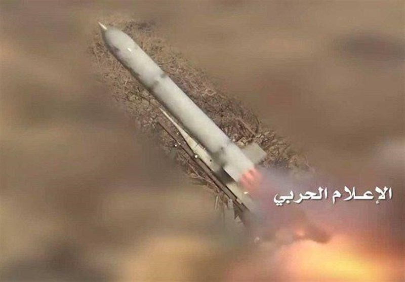 شلیک موشک زلزال 1به مواضع نظامیان عربستان در نجران