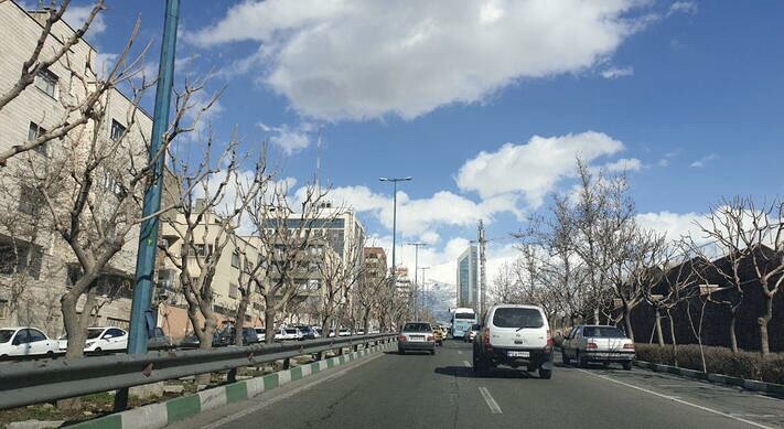 هوای صاف و دل انگیز امروز تهران (+عکس)