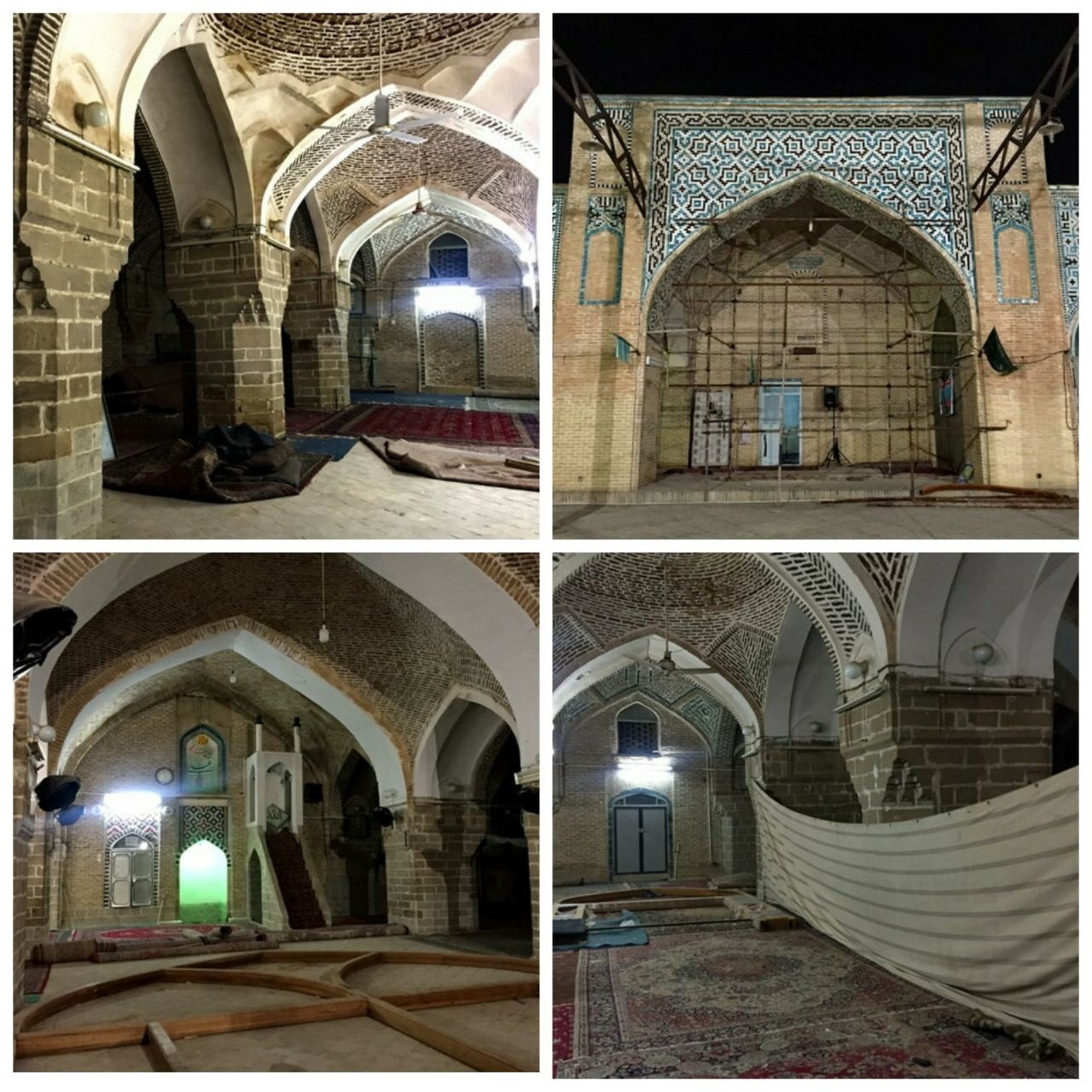 مسجد دزفول کج شده (+عکس)