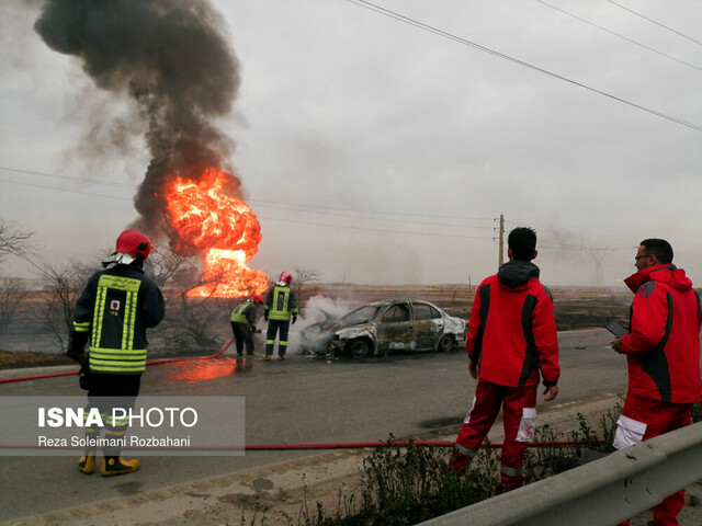 فرسودگی، علت انفجار خطوط لوله گاز در اهواز/ آتش مهار شد