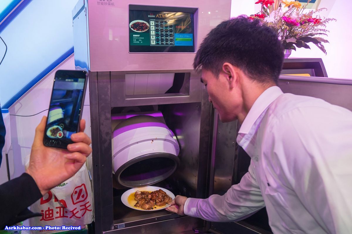 چینی‌ها ربات آشپز ساختند(+عکس)
