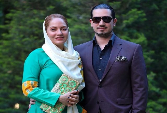 مهناز افشار و همسرش (عکس)