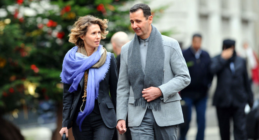 همسر بشار اسد در بیمارستان بستری شد