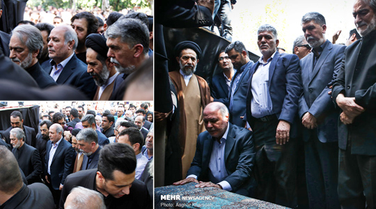 حضور مدیر عامل صندوق بازنشستگی کشوری در مراسم بدرقه عزت سینمای ایران