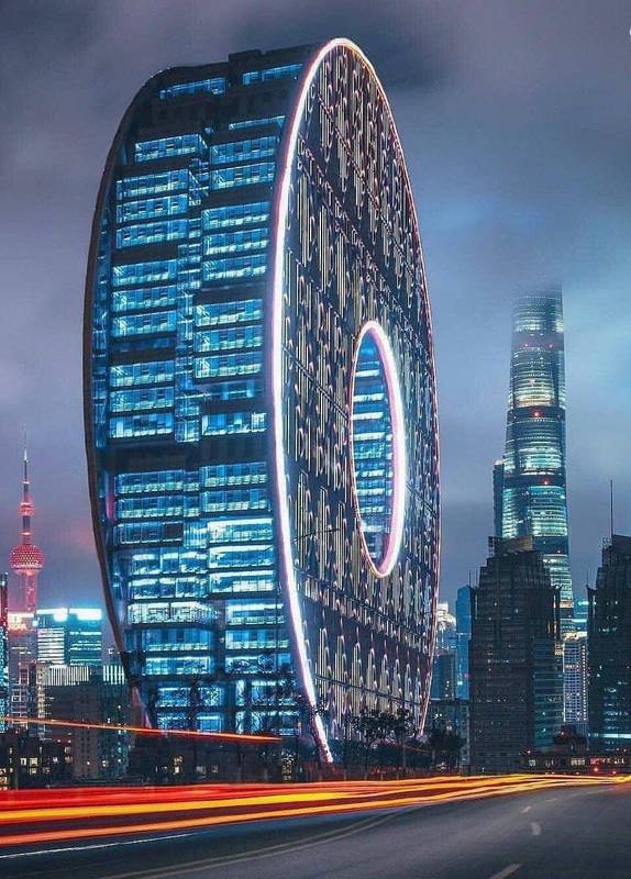 معماری شگفت انگیز یک ساختمان در چین (+عکس)