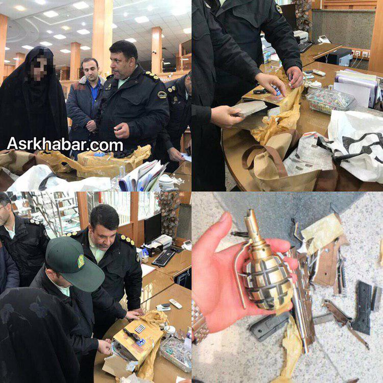 دستگیری عامل تهدید به بمب گذاری یکی از بانک های فرمانیه تهران (+عکس)