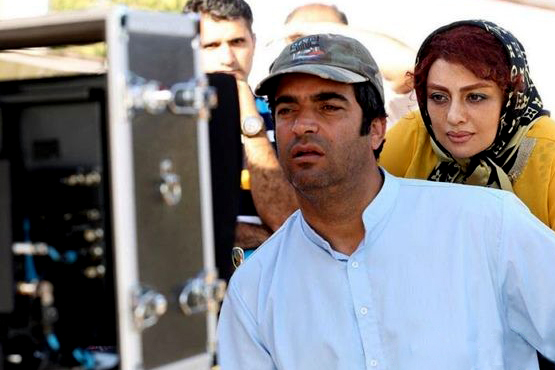 یکتا ناصر همراه همسرش در پشت صحنه رحمان1400