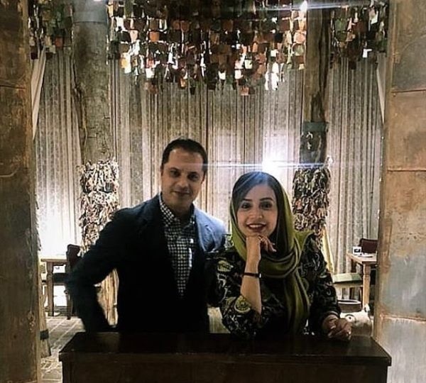 شبنم قلی خانی و همسرش (+عکس)